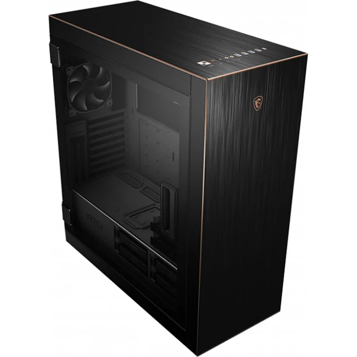 MSI MPG SEKIRA 500G Tower-Gehäuse, schwarz, Tempered Glass – Bild 6