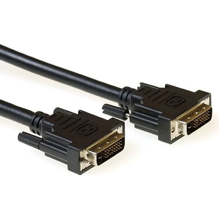 ACT DVI-D Dual Link cable male - male 1,50 m. Length: 1.5 m Dvi-d(24+1) dl m/m sq 1.50m (AK3834)