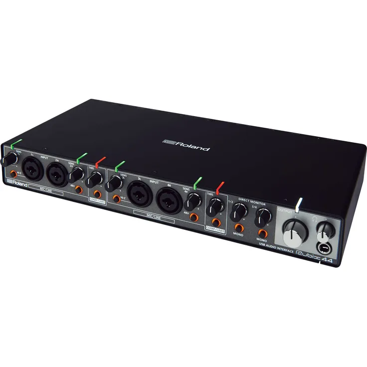 Roland RUBIX44 4-In-4-Out High-Resolution Audio-Interface - Die Hi-Res-Lösung für Homestudio-Produzenten