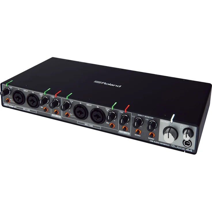 Roland RUBIX44 4-In-4-Out High-Resolution Audio-Interface - Die Hi-Res-Lösung für Homestudio-Produzenten