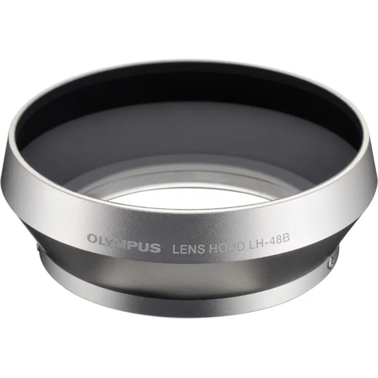 Olympus LH-48B Gegenlichtblende Metall (geeignet für M.ZUIKO Digital 17 mm 1:1.8 Objektiv)