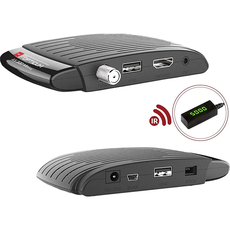 Opticum DVB-S2 HDTV Receiver OPTICUM AX 300 mini V3 mit PVR – Bild 3