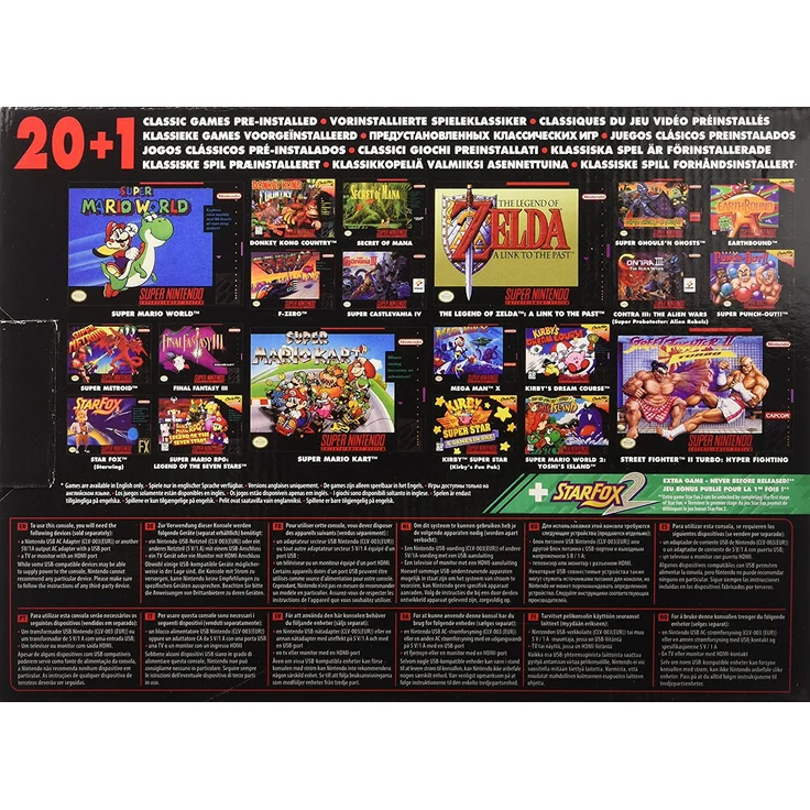 Nintendo Classic Mini: SNES Grau 512MB inkl. 21 Spiele – Bild 5