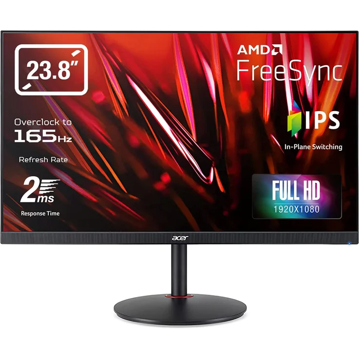 Acer Nitro XV0 XV240YPbmiiprx - 23,8 Zoll, Full HD (1920 x 1080), IPS-Panel, 144Hz, 1ms, 250cd/m² (UM.QX0EE.P01) – Bild 1