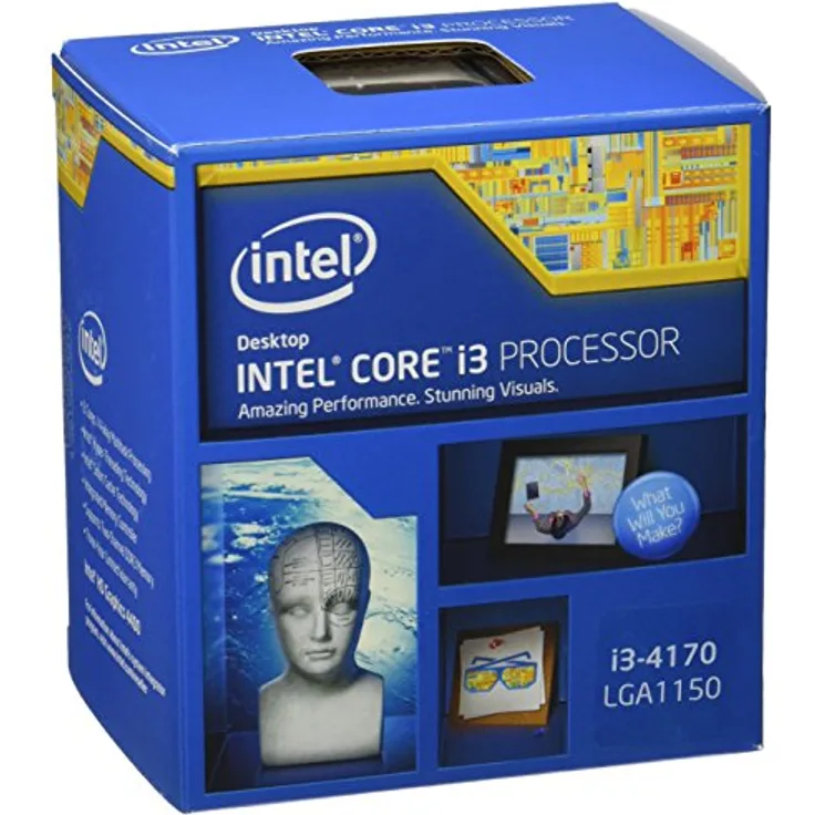 Intel Core i3-4170 Prozessor der 4. Generation (3,70 GHz, 3 MB Intel Smart-Cache)