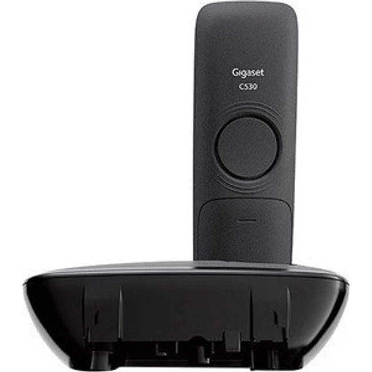 Gigaset C530A Duo Candy-Bar, strahlungsarmes Schnurlostelefon mit Anrufbeantworter, Farbdisplay und Rufnummernanzeige, Analog-Telefon, schwarz – Bild 6