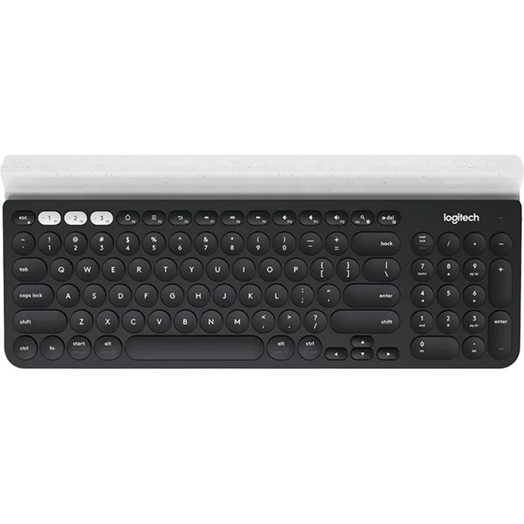 Logitech K780 Multi-Device - Tastatur - Bluetooth - Deutsch QWERTZ - weiß (920-008034)