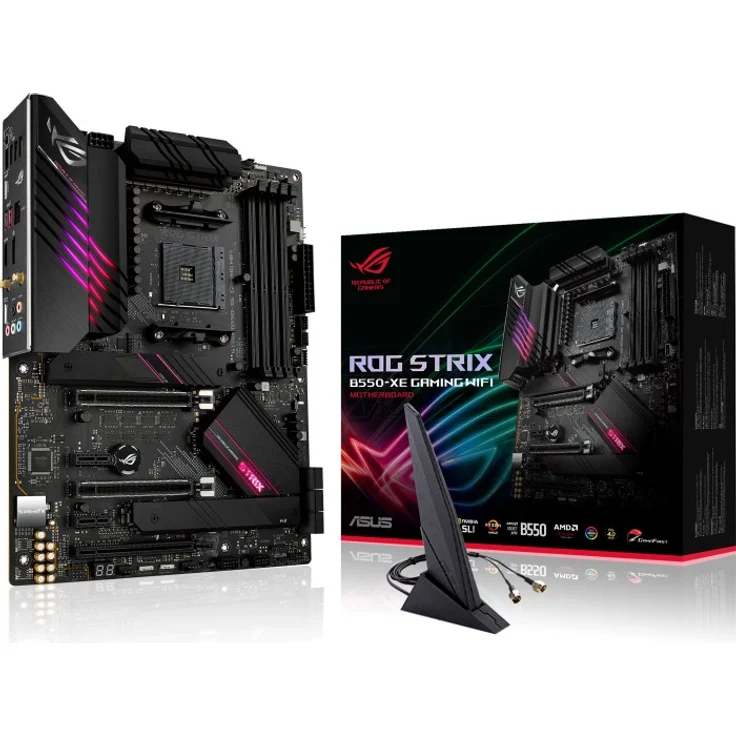 ASUS ROG STRIX B550-XE GAMING WIFI - ATX, AMD B550, Sockel AM4, Dual-channel DDR4 (90MB17B0-M0EAY0) – Bild 1