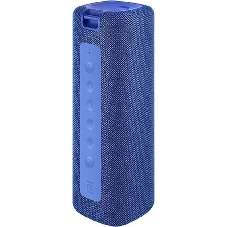 Xiaomi Portable Stereo Speaker (MDZ-26-DB) 13 Stunden Spielzeit, integriertes Mikrofon, IPX7 wasserdicht, kabellos, tragbar mit starkem Stereo-Sound blau