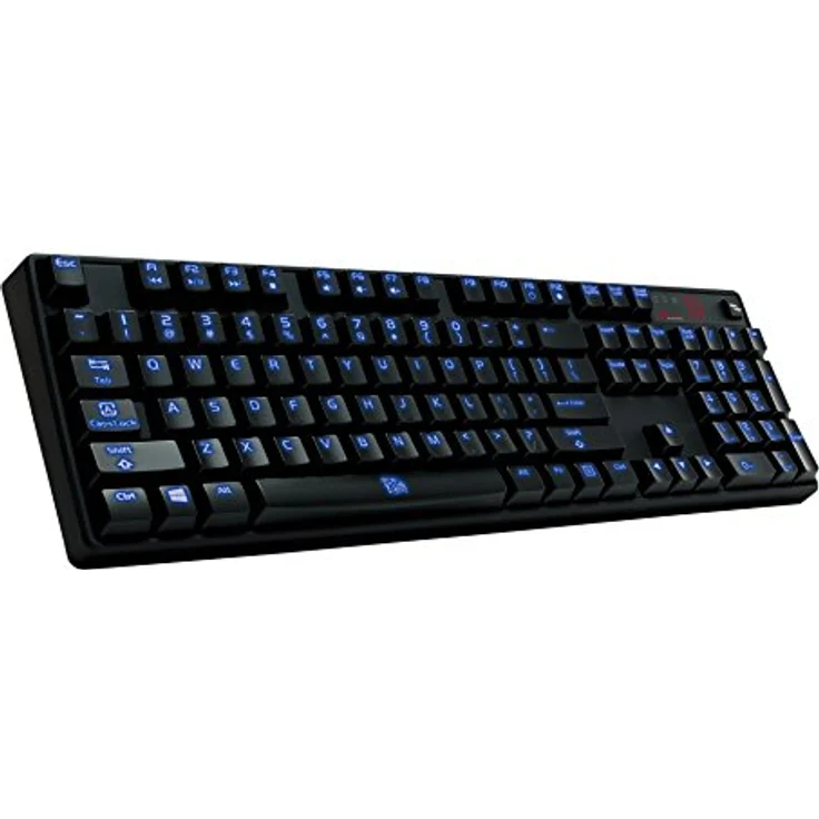 Tt eSPORTS Poseidon Z Illuminated Brown Switch Edition - Tastatur - hinterleuchtet - USB - Schwarz (KB-PIZ-KBBLGR-01) Englisch QWERTY – Bild 3