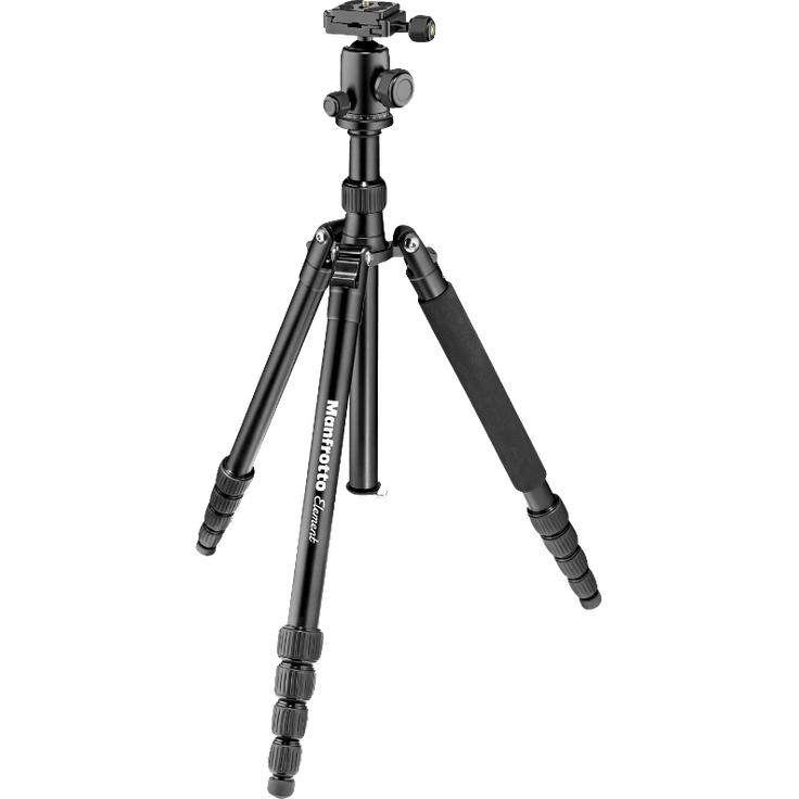 Manfrotto Element Traveller Aluminium Kit, Schwarz