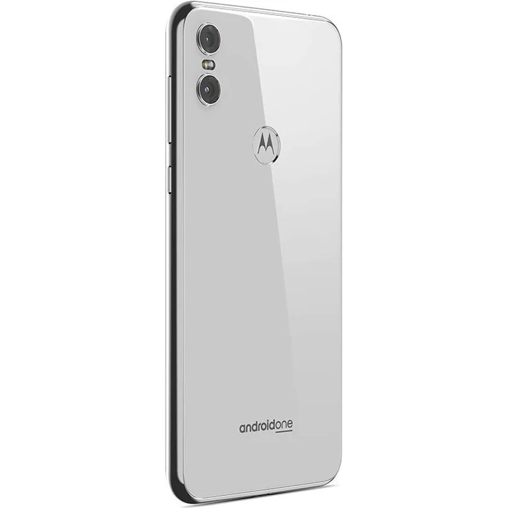 Motorola One Smartphone 14,99cm Pixel (5,9 Zoll) LCD-Display, 64GB interner Speicher, 4GB RAM, Dual-SIM, Android, Weiß – Bild 4