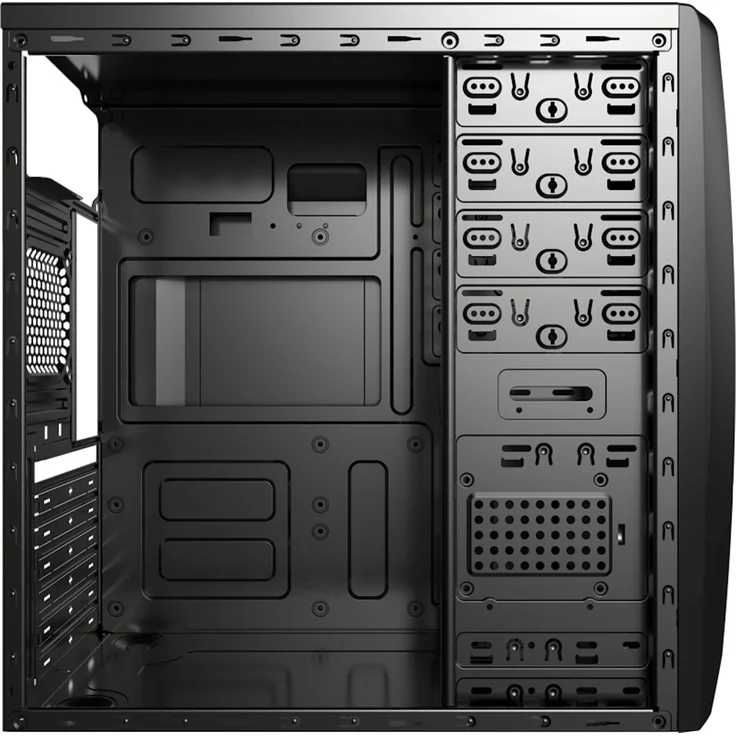 AeroCool CS-1102 Midi-Tower schwarz – Bild 4