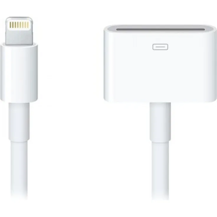 Apple (Lightning auf 30-polig) 0,2 m weiß