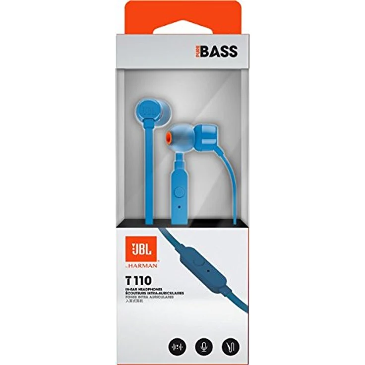 JBL Tune 110 In-Ear Kopfhörer mit Mikrofon, blau – Bild 9