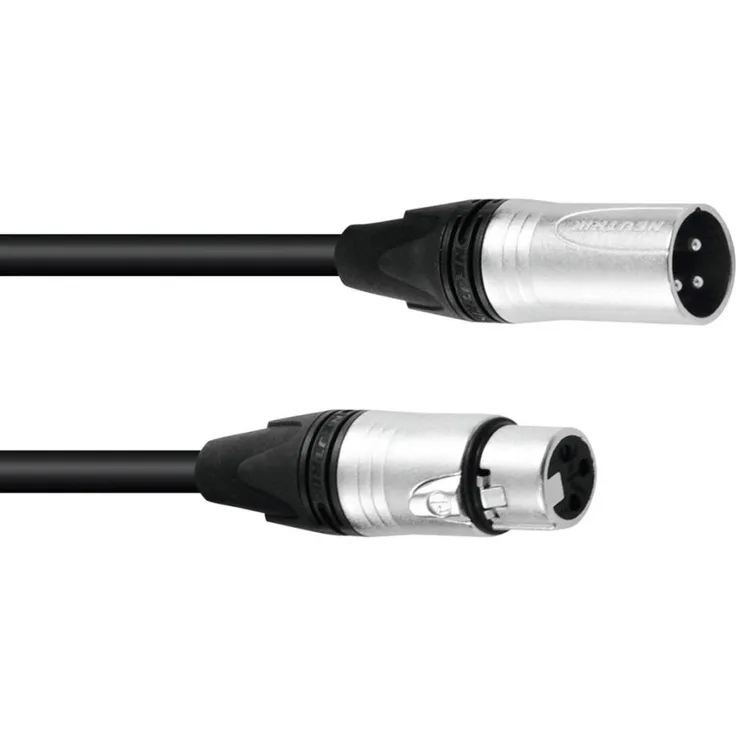 PSSO XLR Kabel 3pol 10m sw Neutrik