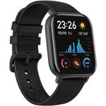 Amazfit GTS Smartwatch GPS, Unisex, Einheitsgröße, Aluminiumgehäuse, Silikonarmband, Schwarz