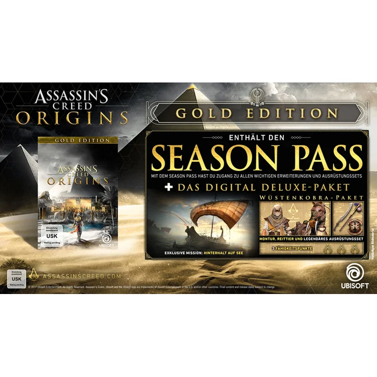 Assassin's Creed Origins (Gold Edition) (PS4) – Bild 2