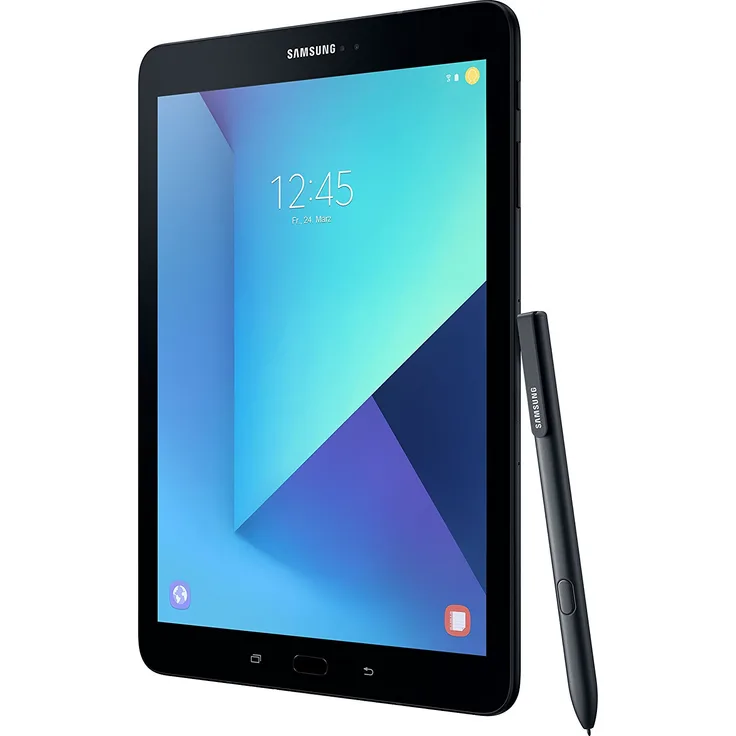 Samsung Galaxy Tab S3 Quad-HD-Auflösung 9,7 Zoll, WLAN-Tablet, Dual-Core, 4 GB RAM, 32 GB Speicher, Android, Schwarz (SM-T820NZKADBT)