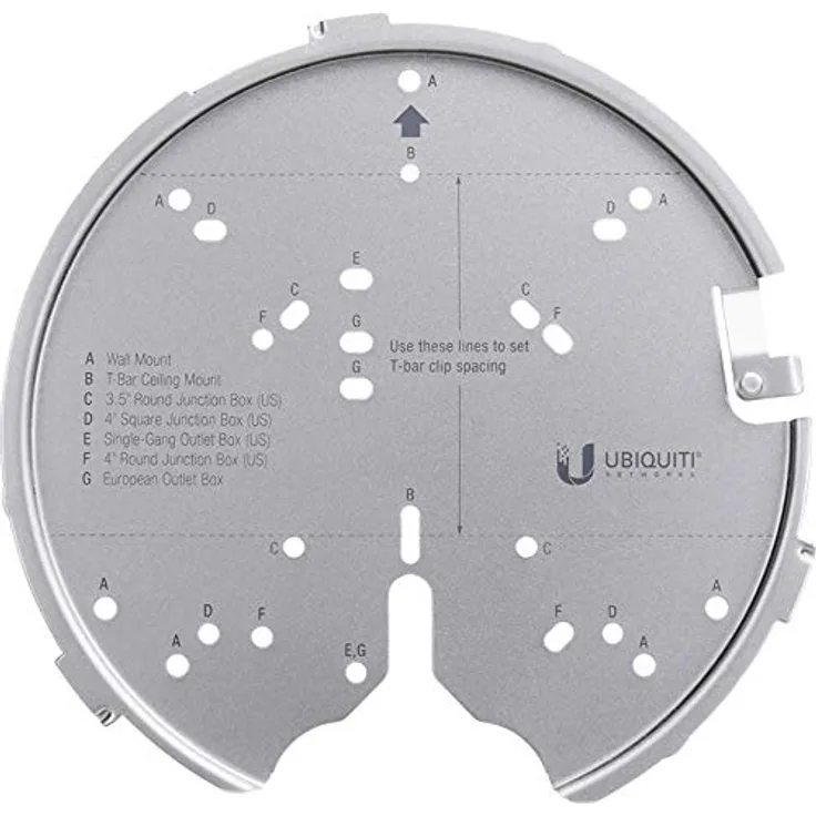 Ubiquiti Versatile Mounting System f. U-PRO-MP-HD-SHD, Aluminium