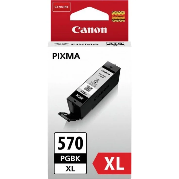 Canon PGI-570 PGBK XL Druckerpatronen - Schwarz 22 ml Original für PIXMA Drucker
