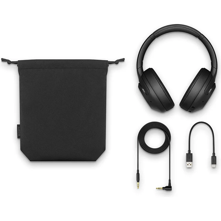 Sony WH-XB900N Over-Ear-Kopfhörer, mit Bluetooth, Mikrofon, Noise Cancelling, schwarz – Bild 14