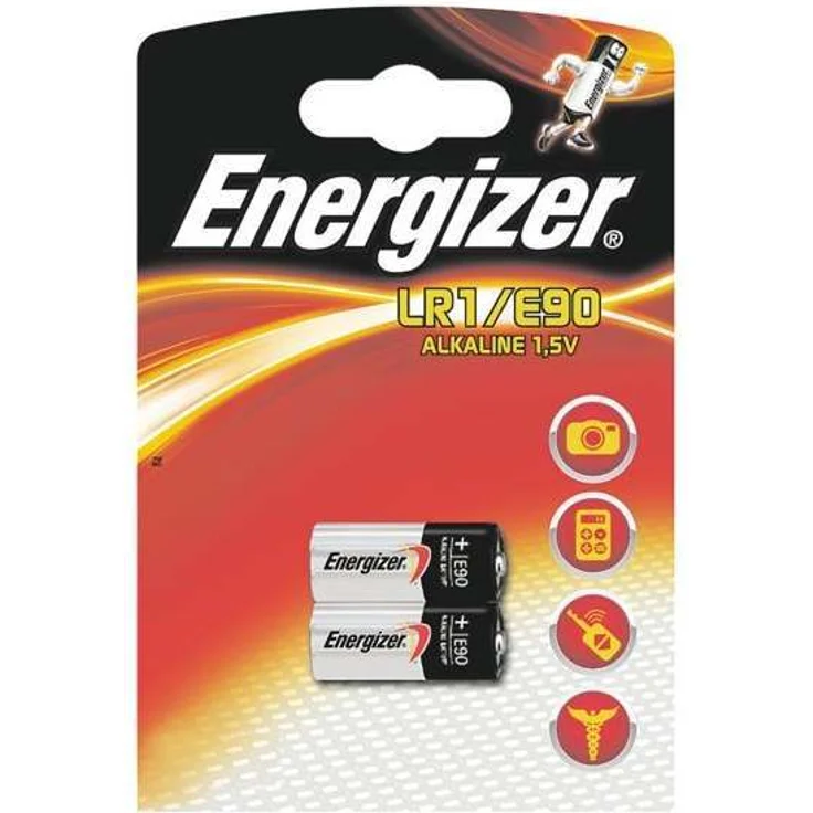 Energizer E300803300 LR1-E90 Alkaline-Batterie, 1,5 W, 1 Stück – Bild 1