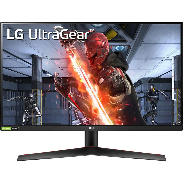 LG 27GN800 Gaming-LED-Monitor (27 Zoll, 2560 x 1440 Pixel, 1 ms Reaktionszeit, 144 Hz), schwarz – Bild 1