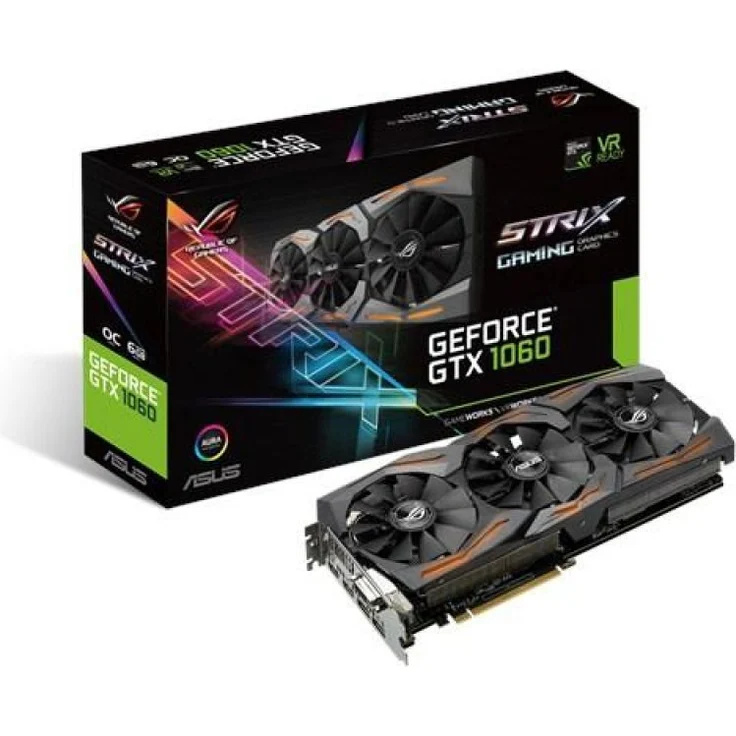 Asus ROG Strix GeForce GTX 1060 STRIX-GTX1060-6G-Gaming 6GB GDDR5 (90YV09Q1-M0NA00) – Bild 2