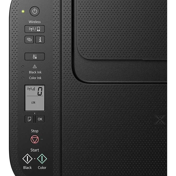 Canon PIXMA TS3450 (3-in-1) Multifunktionsdrucker - (Tintenstrahl) Farbe, Druckgeschwindigkeit: 7,7 s/w, 4 Farbe, Auflösung: 4800 x 1200, WLAN, AirPrint, Cloud Print (4463C006) – Bild 2