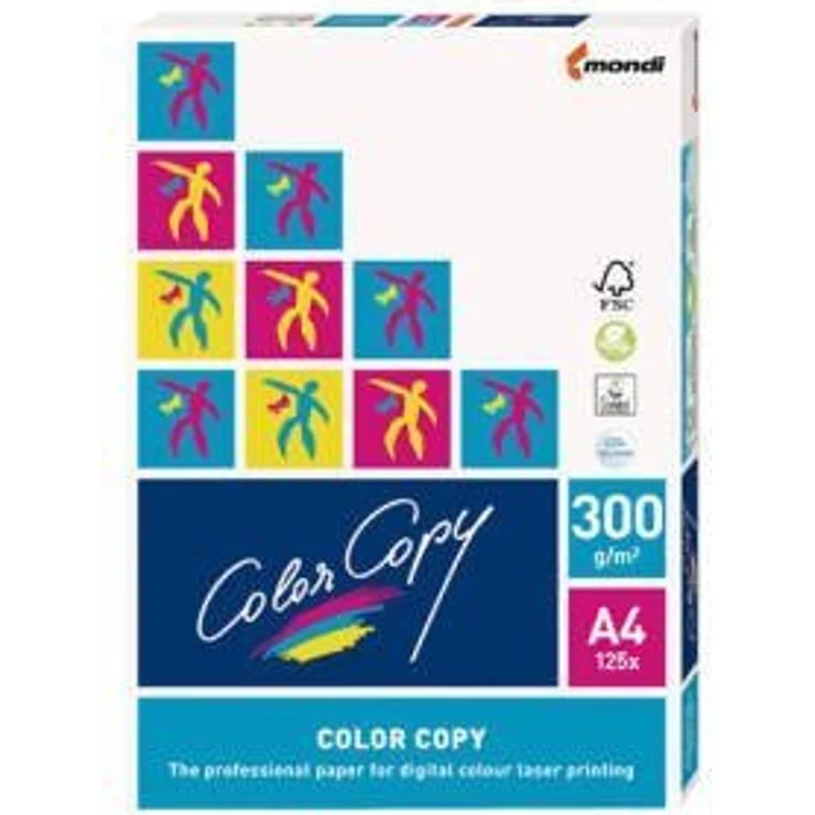 Mondi Color Copy Papier A4, 125 Blatt, 300 g - qm – Bild 1