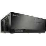 SilverStone SST-GD09B - Grandia HTPC ATX Desktop Gehäuse mit hochleistungsfähigem und geräuscharmen Kühlsystem, schwarz