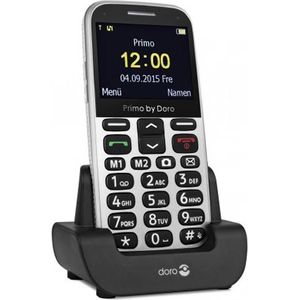 Bild für Primo 366 by Doro Großtastenhandy mit Tischladestation silber