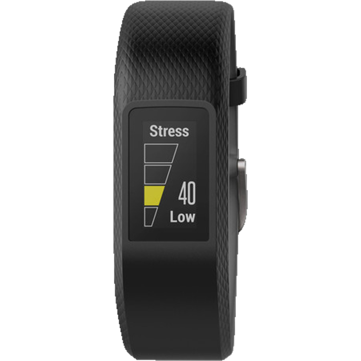 Garmin vívosport Fitness-Tracker Unisex, L, Polymer-Gehäuse, Slate – Bild 2
