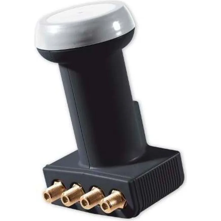 Schwaiger Universal-Quad-LNB anthrazit