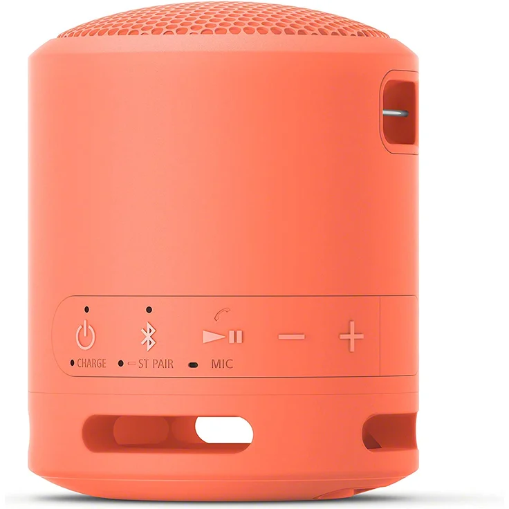 Sony SRS-XB13 Bluetooth-Lautsprecher, tragbar, Extra Bass, 16 Stunden Akkulaufzeit, wasserfest (IP67), Korallenrosa – Bild 9