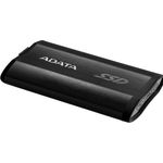 ADATA SE800 - Solid-State-Disk - 1 TB - extern (tragbar) - USB 3.2 Gen 2 (USB-C Steckverbinder) - Schwarz (ASE800-1TU32G2-CBK)