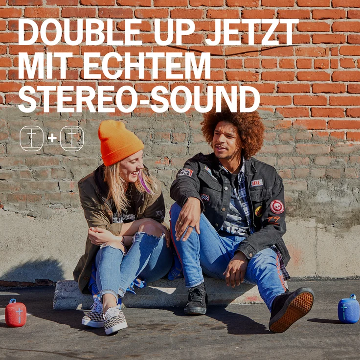 Ultimate Ears Wonderboom 2 Tragbarer Bluetooth-Lautsprecher, 360° Sound, Wasserdicht & Staubdicht, Outdoor-Modus, Verbinden Sie 2 Lautsprecher für Stereo-Sound, 13-Stunden Akkulaufzeit - schwarz – Bild 10