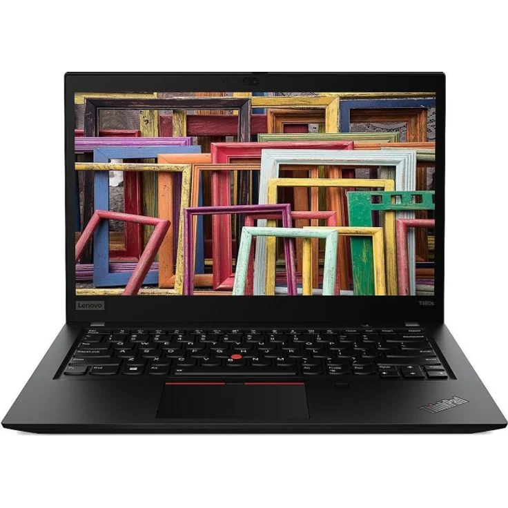 Lenovo ThinkPad T490s - Business-Laptop 14 Zoll (35,6 cm) WQHD, Intel Core i7-8565U, 16GB RAM, 1000GB SSD, Windows 10 Pro 64-bit (20NY001QGE) – Bild 1