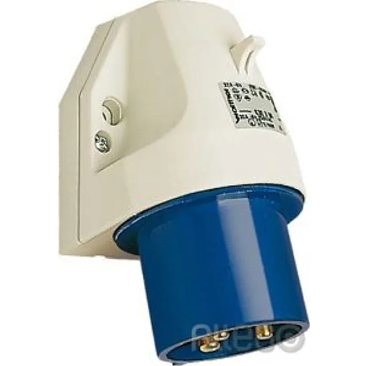 Walther 610306 220-240V CEE-WANDGERAETESTECKER 3P16