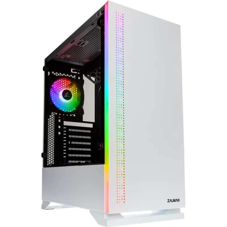 Zalman S5 Midi-Tower - weiß