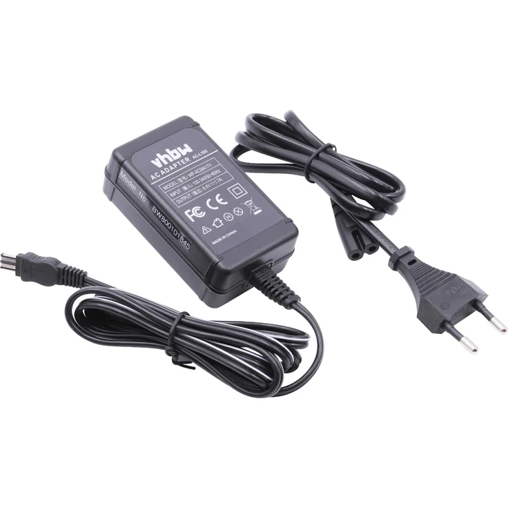 vhbw KAMERA-NETZTEIL LADEGERÄT passend für SONY Handycam CCD-TRV218E, CCD-TRV228E etc. ersetzt AC-L10, AC-L10A, AC-L10B, AC-L15, AC-L15A, AC-L15B – Bild 1