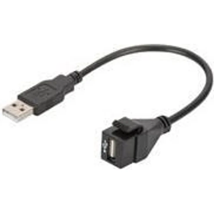 Planet DIGITUS Professional DN-93402 - Modulare Eingabe - USB 2.0 Type A - Schwarz, RAL 9005 (DN-93402)