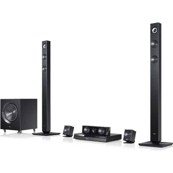 LG BH7420P 5.1-Surround-Sound-System, 1100 Watt (RMS), schwarz