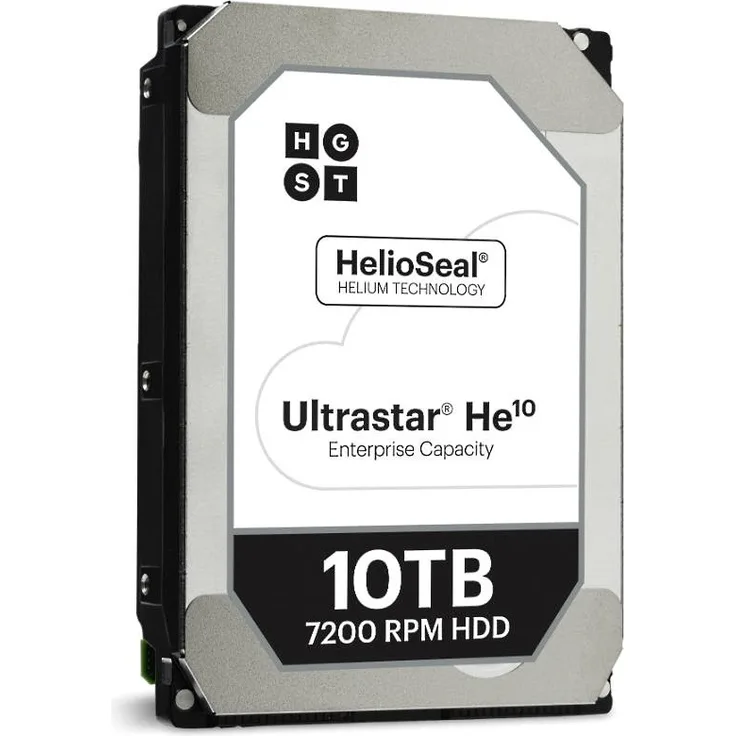 WD Ultrastar DC HC510 HUH721008ALE600 - Festplatte - 8 TB - intern - 3.5 Zoll (8.9 cm) - SATA 6Gb/s - 7200 rpm - Puffer: 256 MB (0F27610)