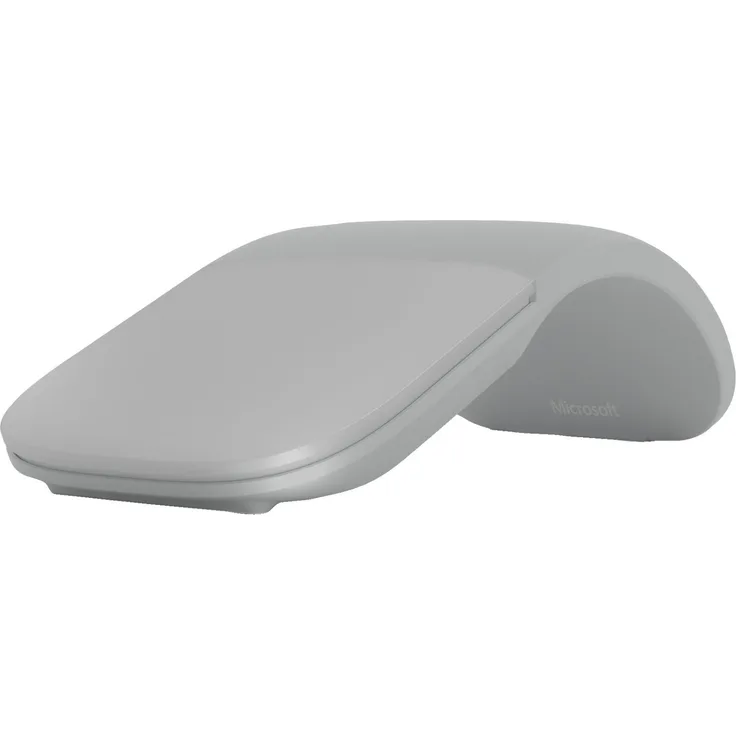Microsoft Surface Arc Bluetooth BlueTrack Ambidextrös Grau Maus - Mäuse (Ambidextrös, BlueTrack, Bluetooth, 82,49 g, Grau)