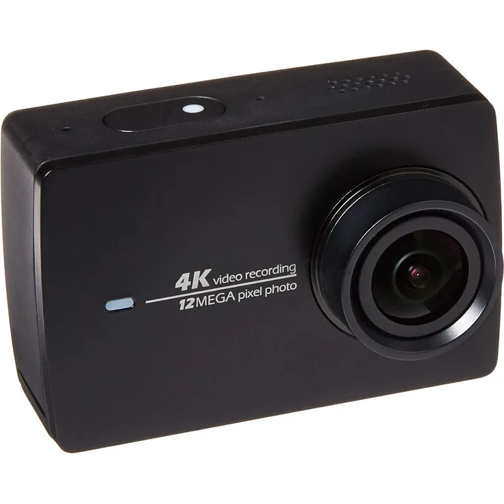 YI 4K Action-Kamera (gebündelt 3-Achsen Gimbal Stabilisator und Selfie Stick Bluetooth Remote) schwarz