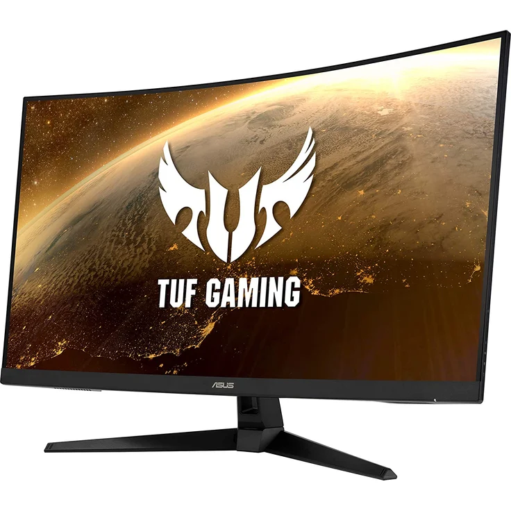 ASUS TUF Gaming VG328H1B - gebogen - 79.8 cm (31.4'') - 1920 x 1080 Full HD (1080p) - VA - 250 cd/m² - 3000:1 - HDMI, VGA - Lautsprecher – Bild 3