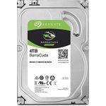 Seagate BarraCuda 4 TB HDD interne Festplatte (8,9 cm (3,5 Zoll), 5400 U-Min, 256 MB Cache, SATA 6 Gb-s, silber) Modellnr.: ST4000DM004-2CV104, FFP