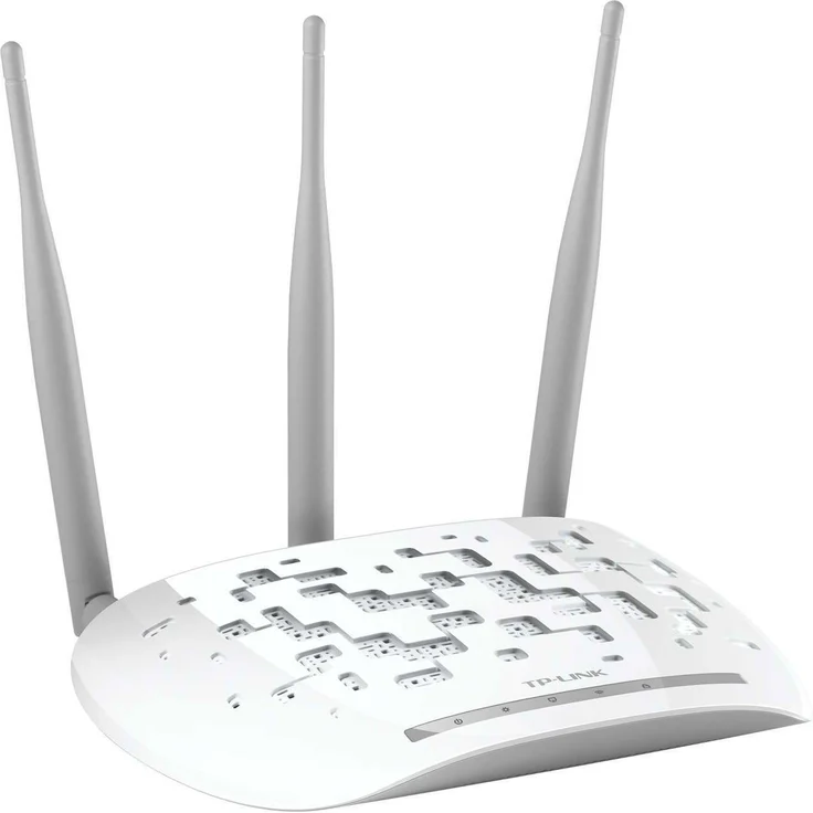 TP-Link TL-WA901ND V5.0 450MBit-s-WLAN Accesspoint (802.11b-g-n, WPS, Multi-SSID, WMM, Ping-Watchdog, 3 abnehmbare 4dBi-Antennen, unterstützt AP-Client-Bridge-Repeater) weiß – Bild 2